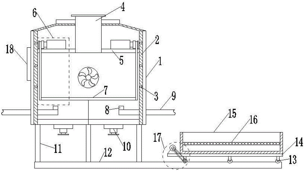 Aluminum alloy quenching furnace