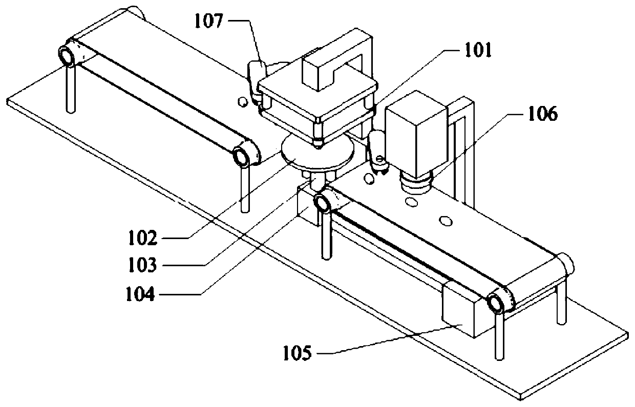 Pistachio nut head and tail replacement and posture adjustment rotary mechanical device and method