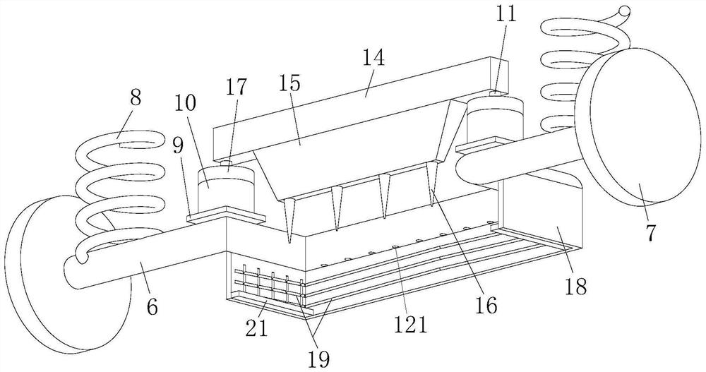 Bridge and road spraying device