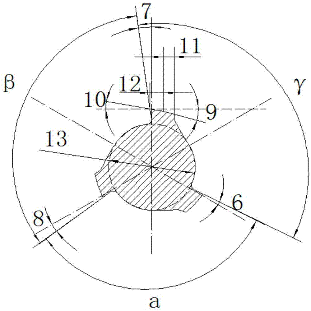 Special cutter for machining small-diameter pore helical milling of composite material