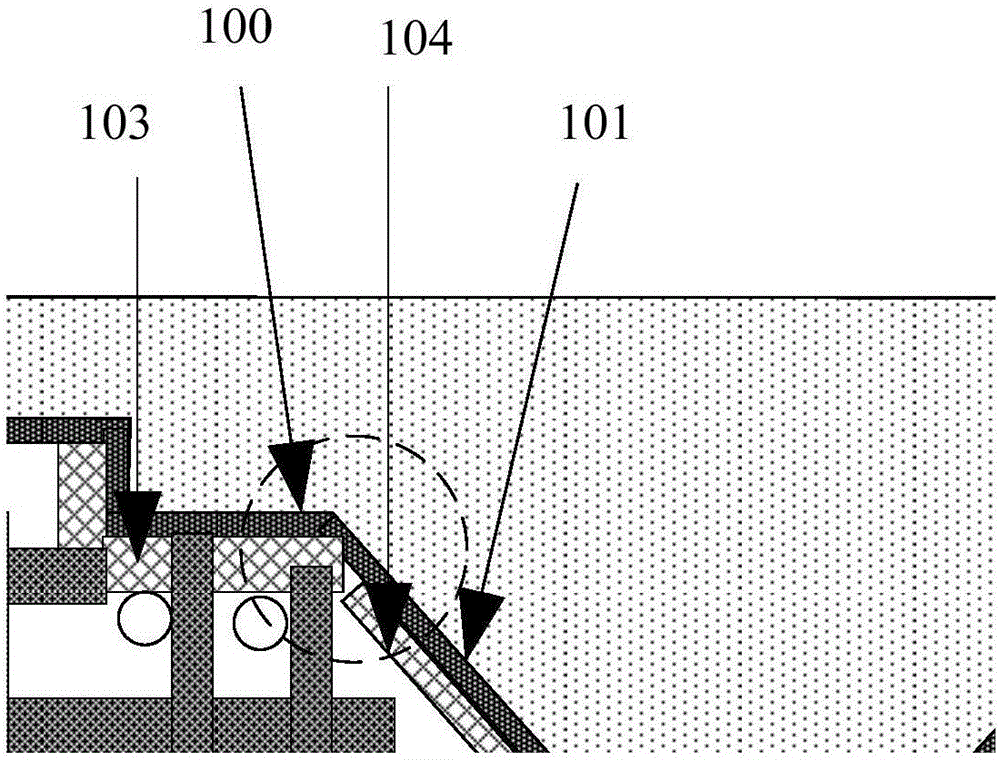 Material-saving type inclination linking and supporting plate column cap wood formwork and construction method thereof