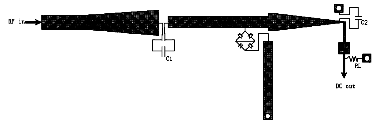 A passive beacon device for microwave interception