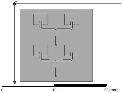 A passive beacon device for microwave interception