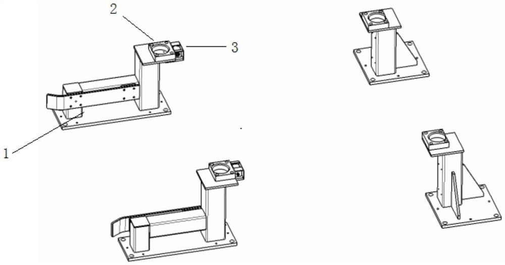 Automatic conveying and lifting platform for appliances