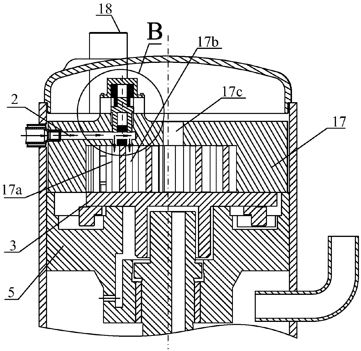 Scroll compressor and control method thereof