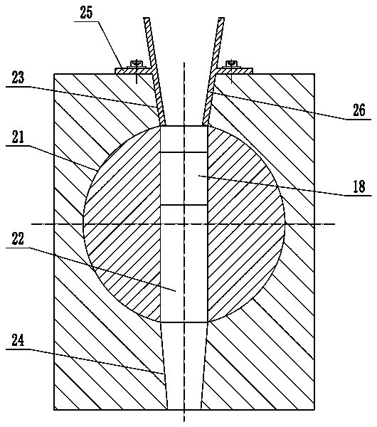 Supply device for glass fiber production