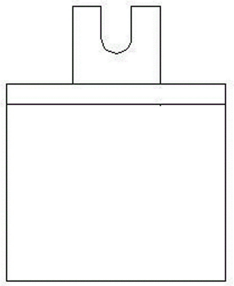 Composite cement road plate ground roller bracket