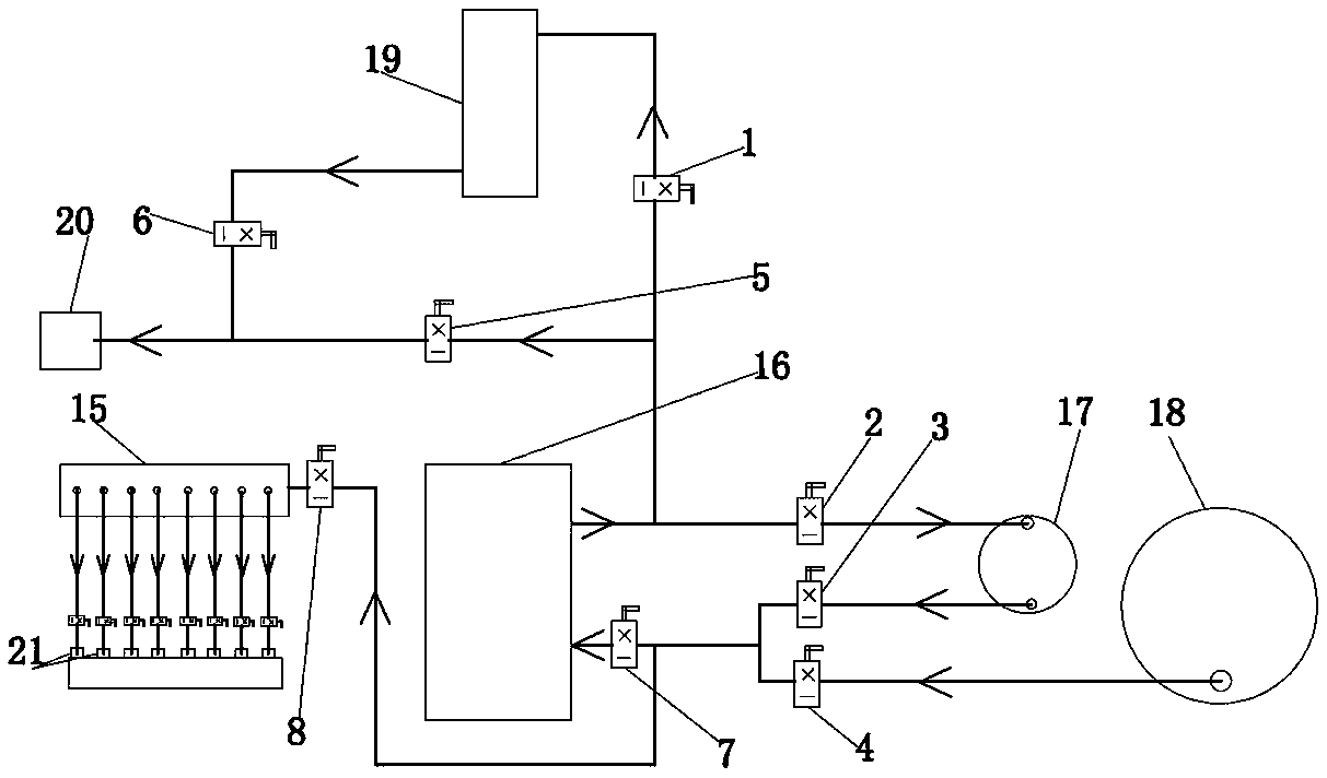 Transformer vacuum oil injection system