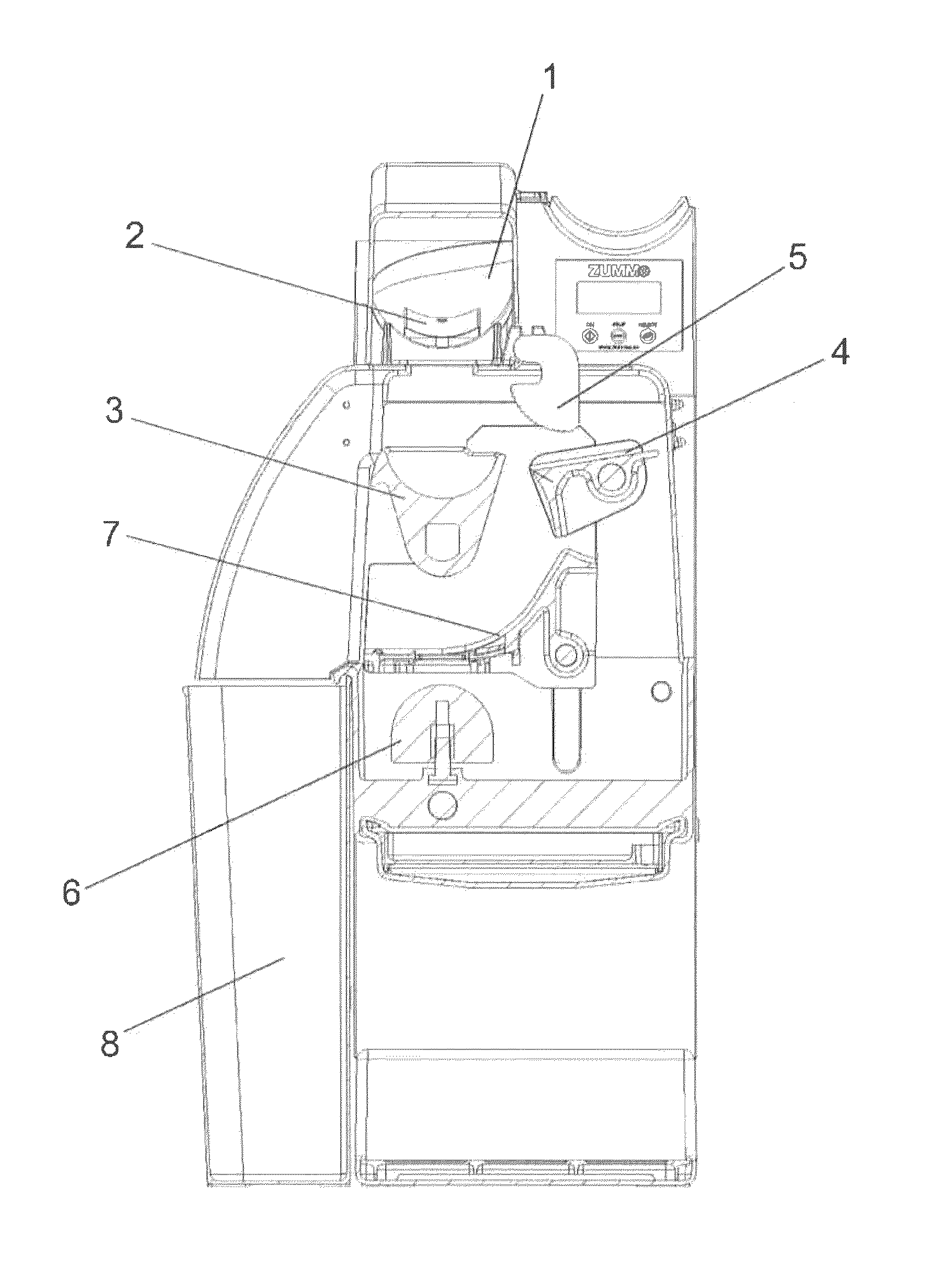 Citrus juice machine