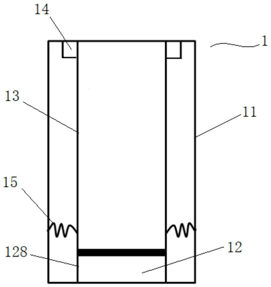 Heating appliance for clamping cigarettes with different sizes