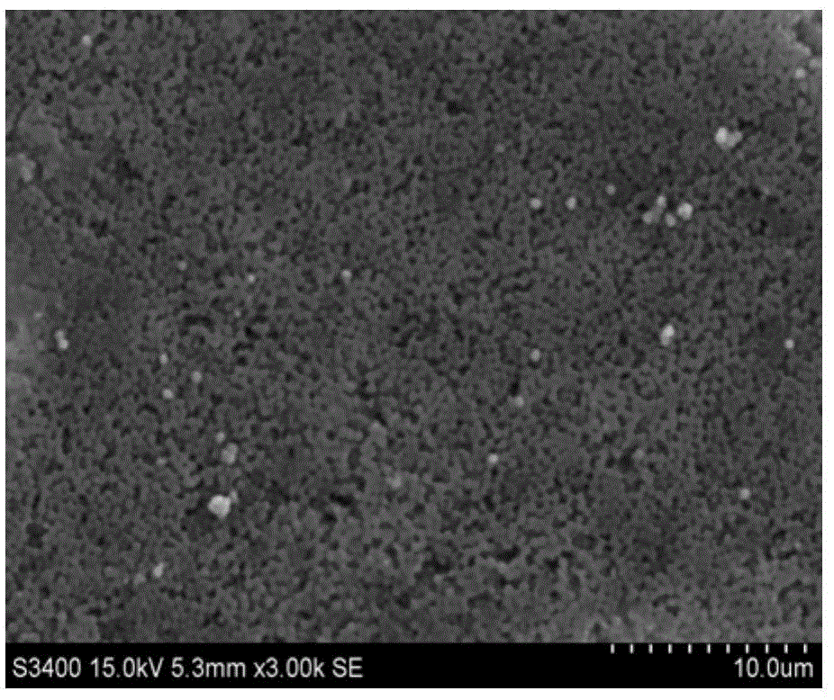 A high temperature resistant non-woven composite diaphragm for power lithium ion battery and preparation method thereof