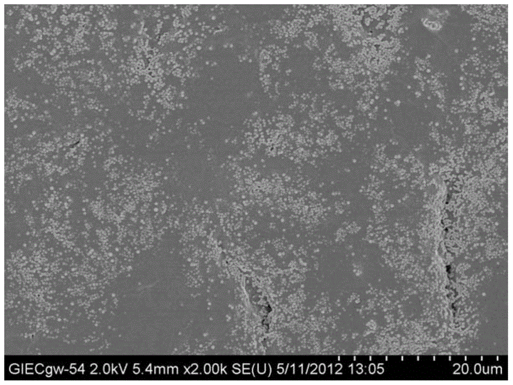 A high temperature resistant non-woven composite diaphragm for power lithium ion battery and preparation method thereof