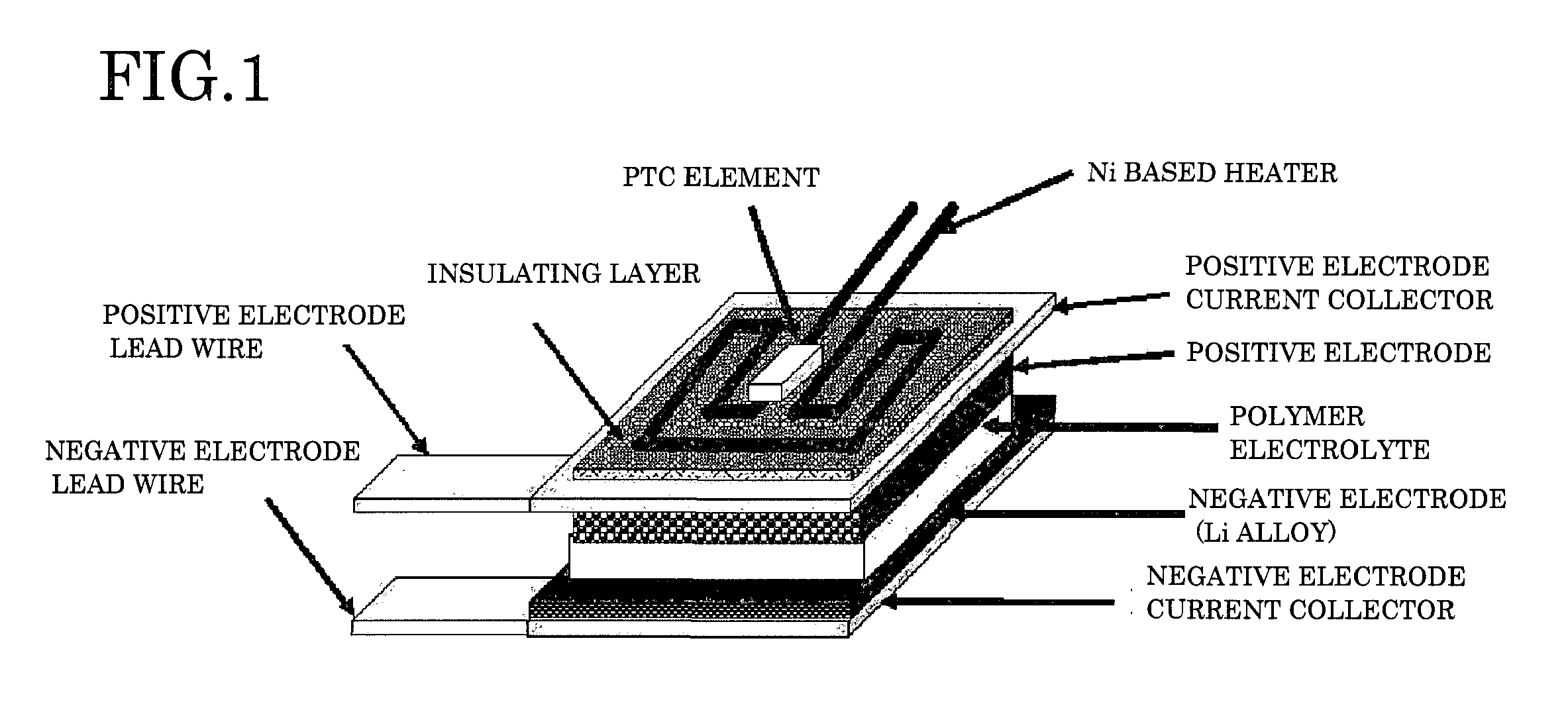 Heat generation mechanism-provided secondary battery