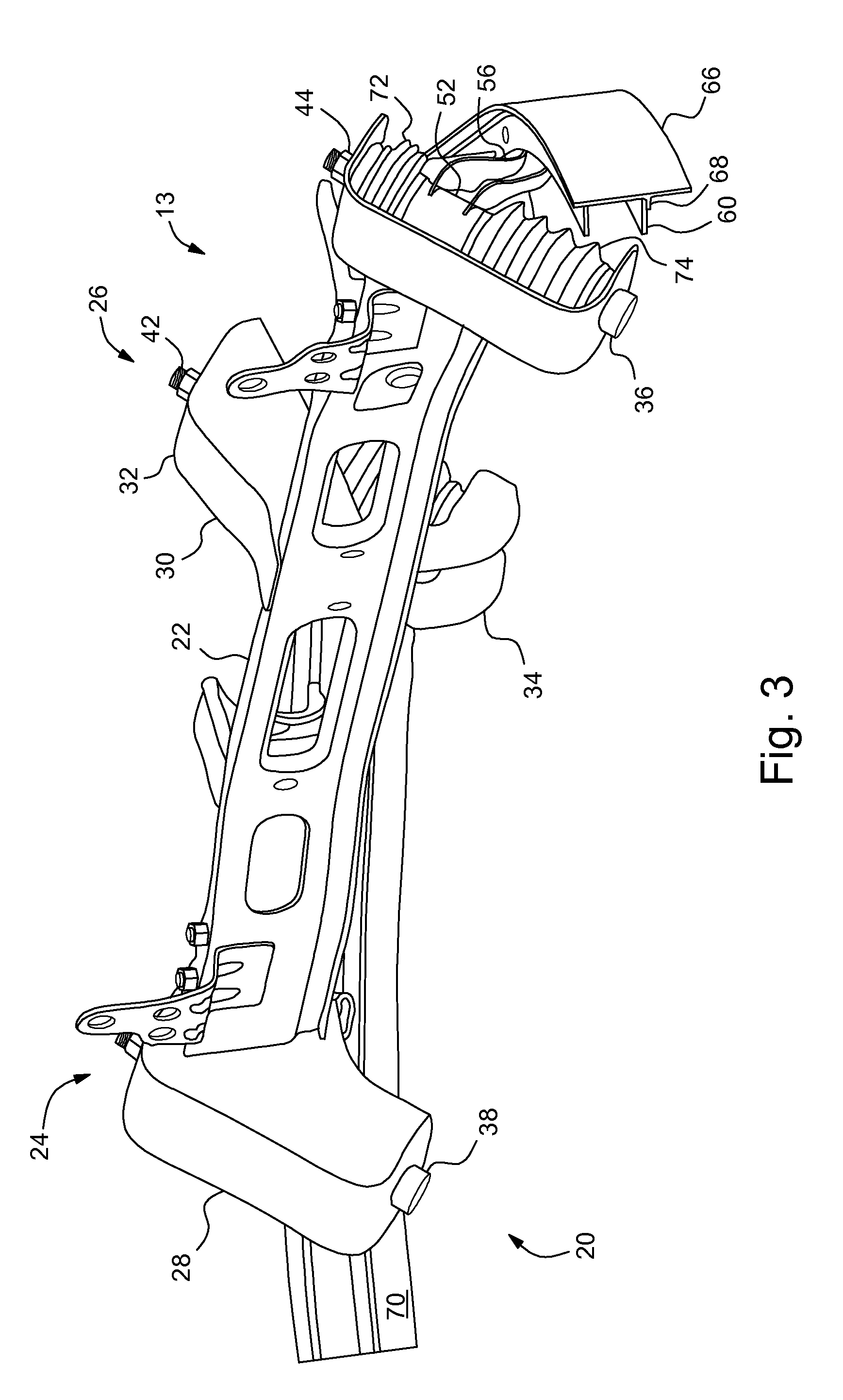 Passively deployable air dam for a vehicle