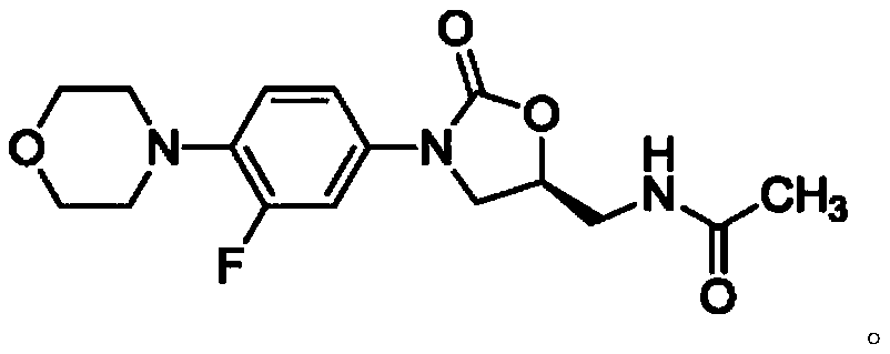 A kind of preparation method of linezolid