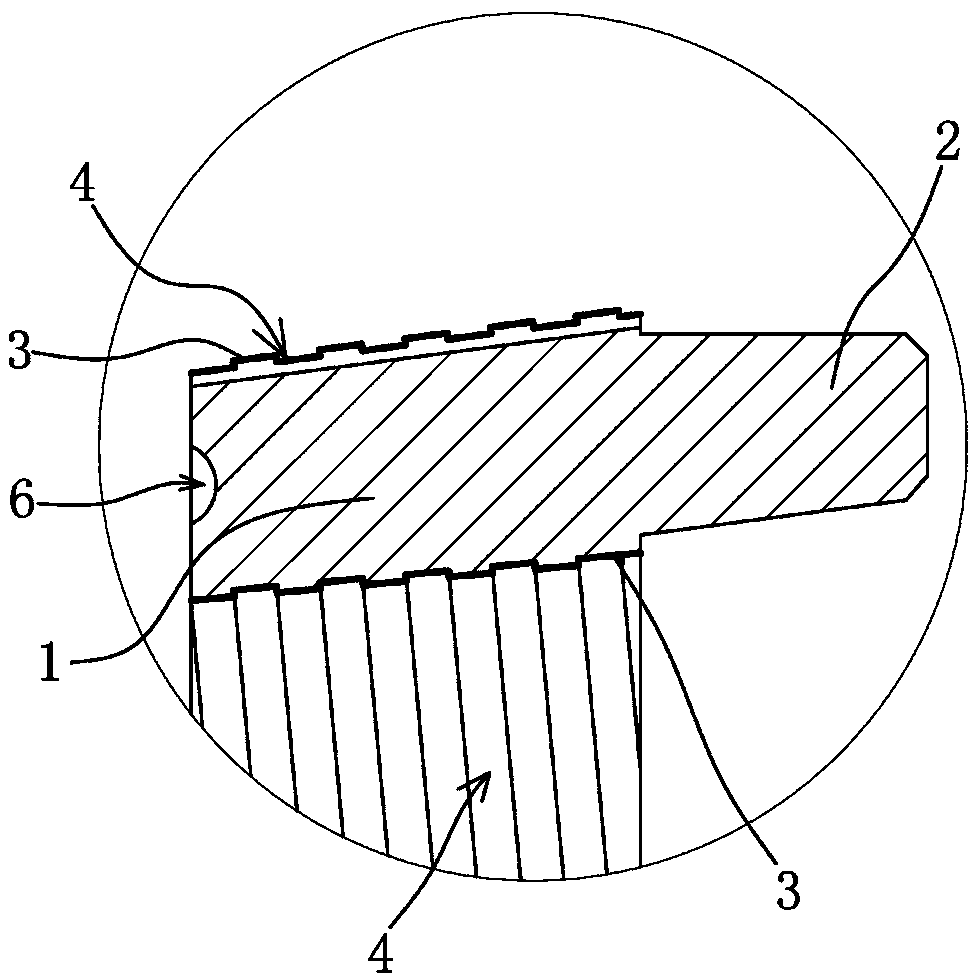 Double-cone ring