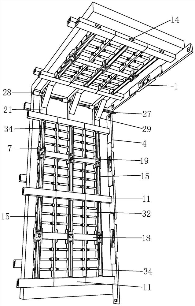 A kind of strengthening method of ancient building brick wall