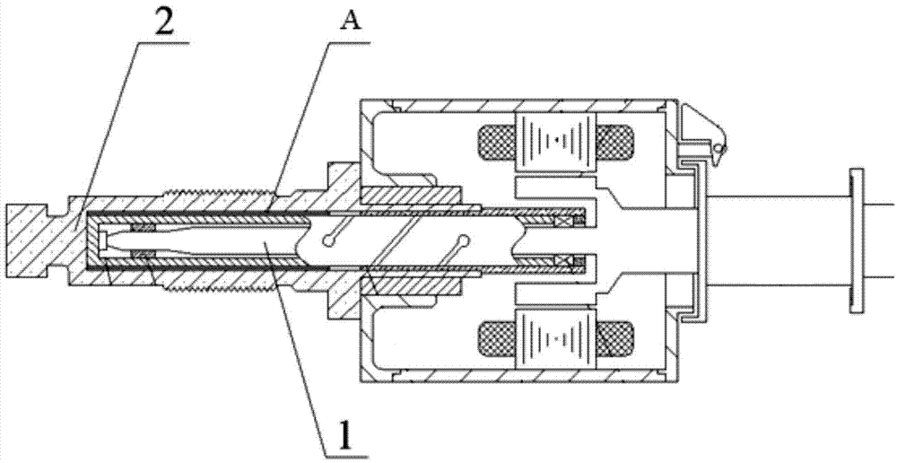 Spinning frame motor type spindle vibration reducing method based on magnetic damping