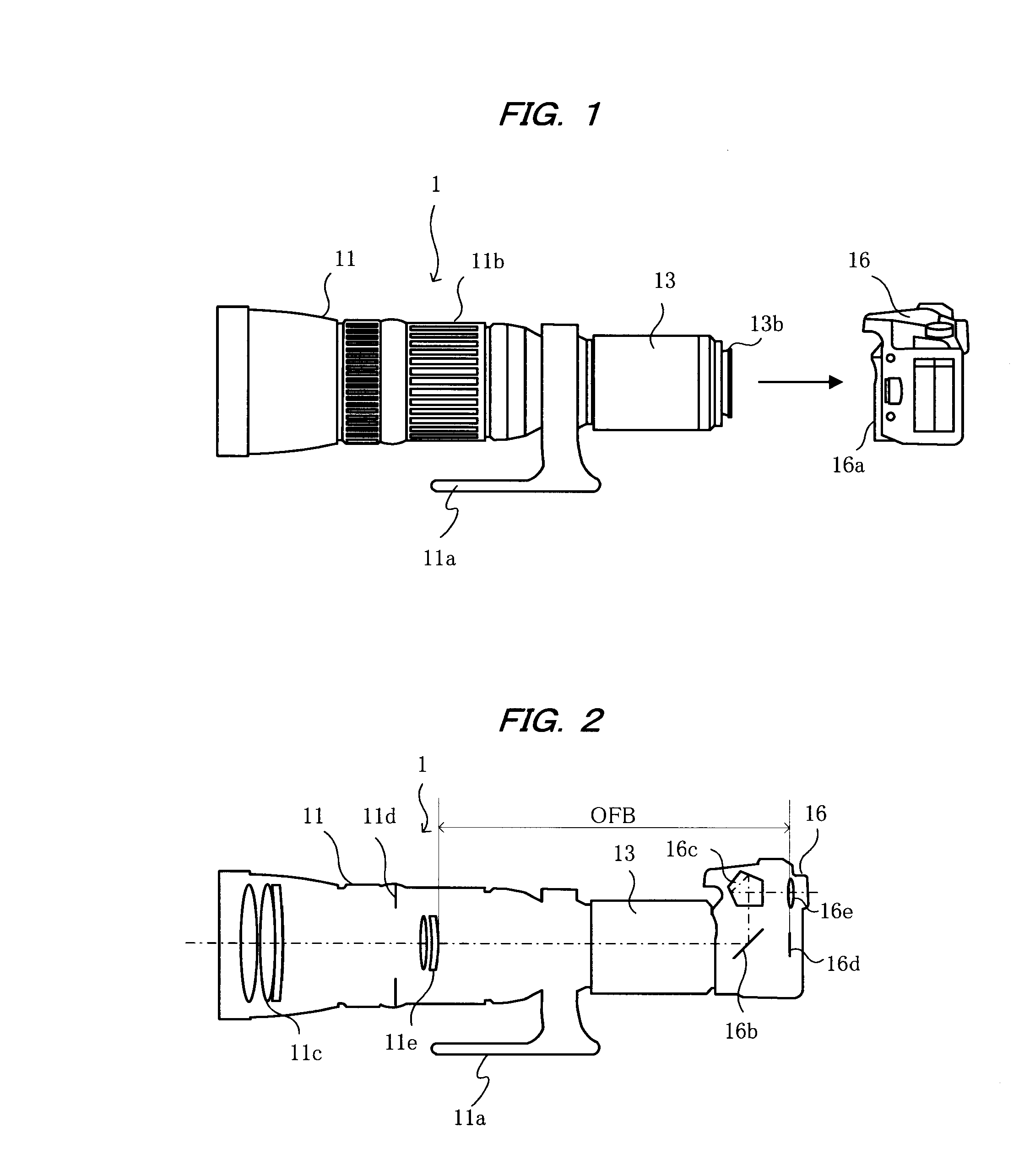 Telephoto lens unit