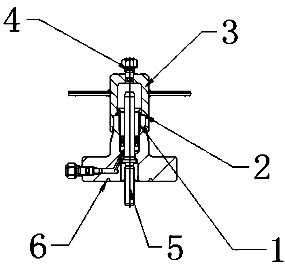 Lip-shaped sealing piece detaching tool