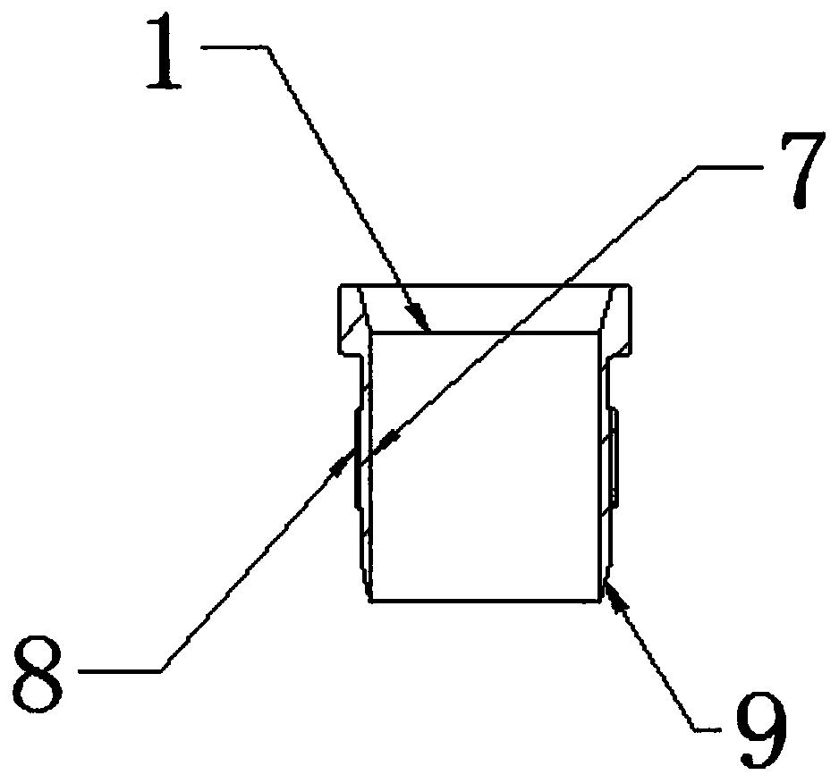 Lip-shaped sealing piece detaching tool