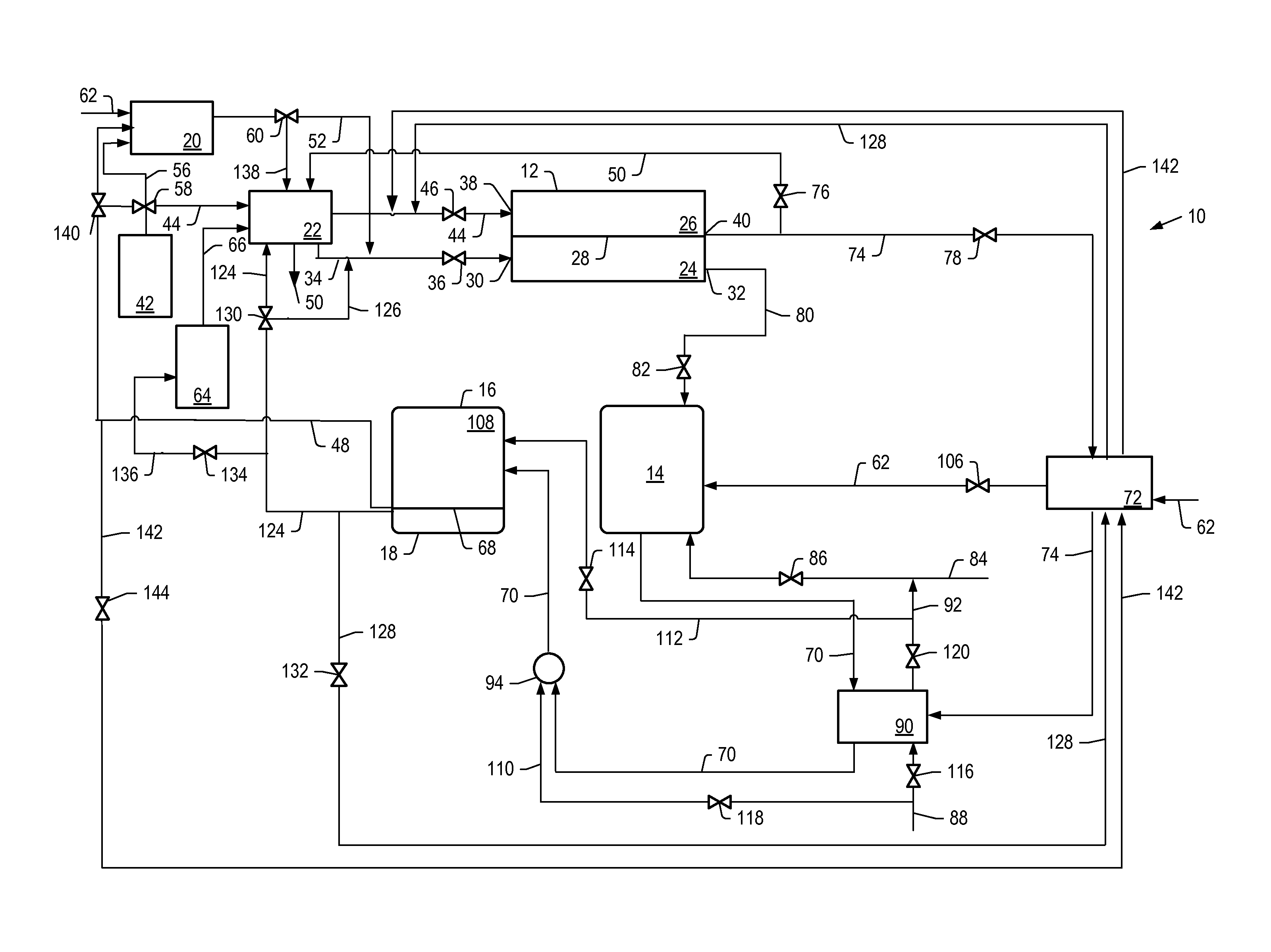 Systems and processes of operating fuel cell systems