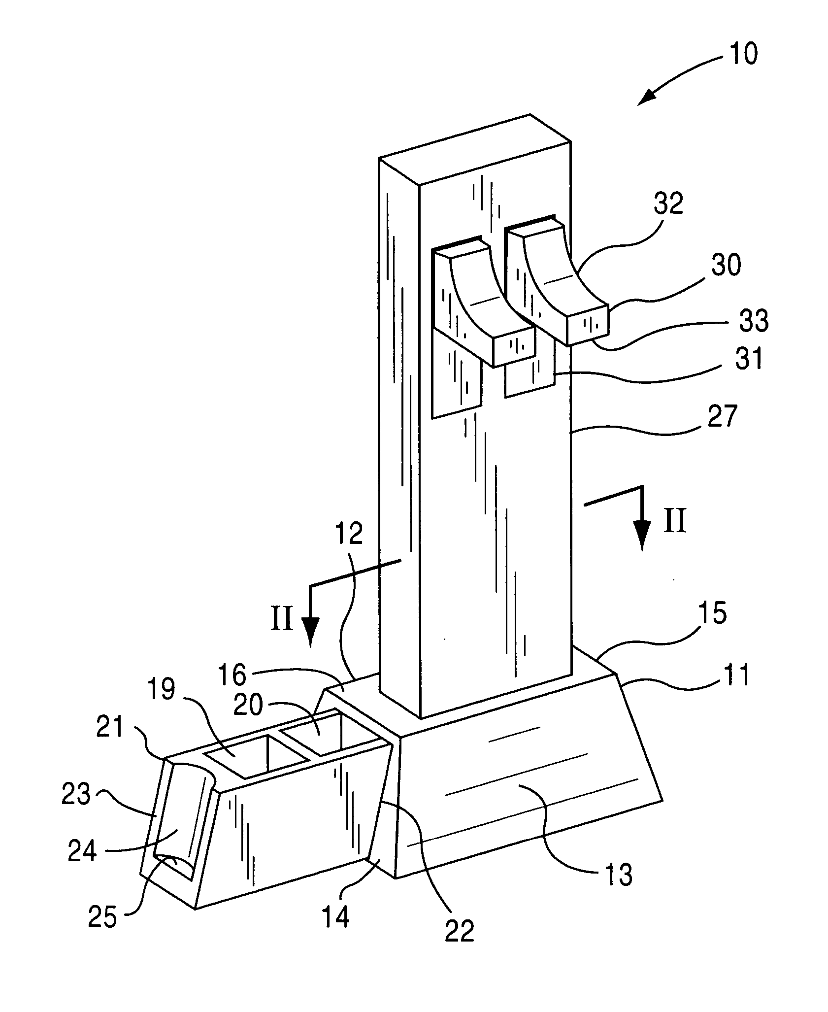 Fluid specimen testing device