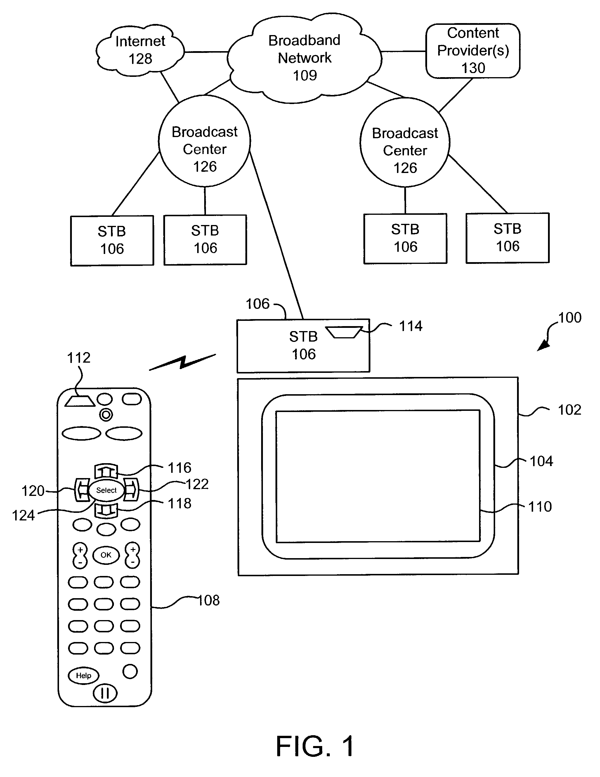 System and method for capturing video frames for focused navigation within a user interface