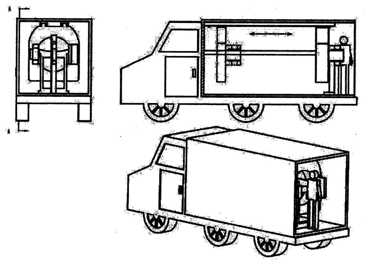 Multifunctional Digital X-ray Imaging Shelter