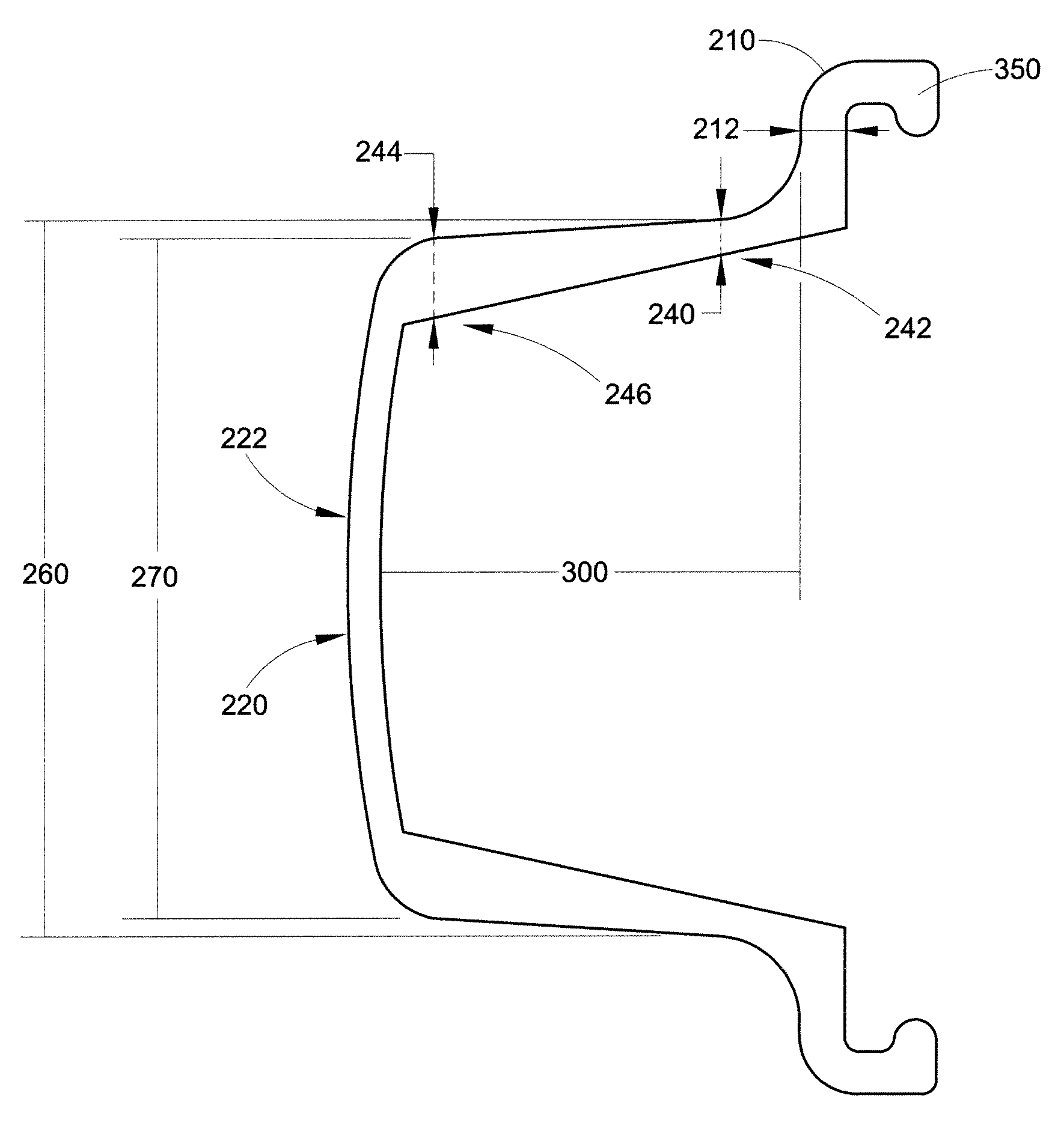 Vehicle bumper system with energy absorber