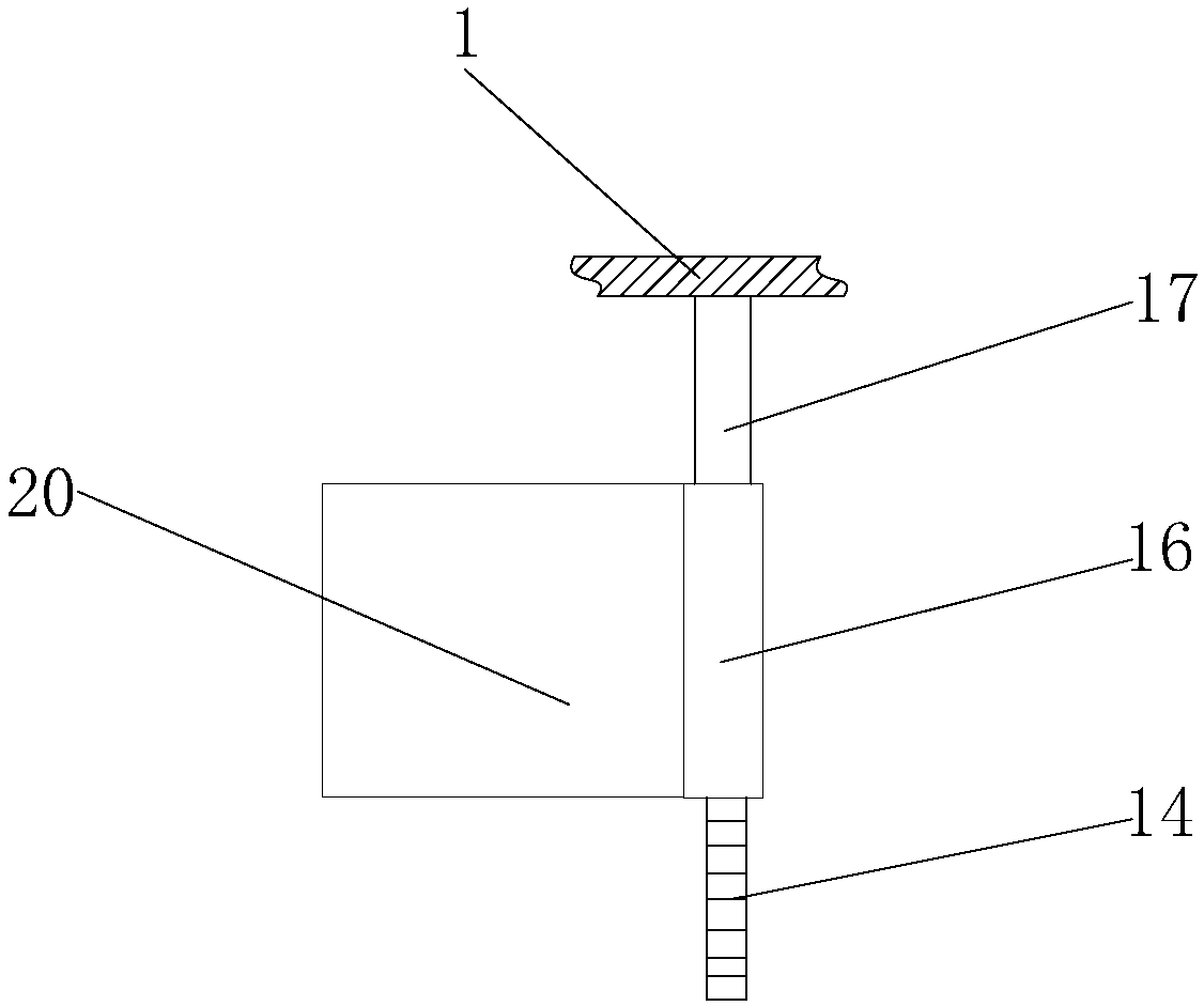 Shielding plate for conveying device