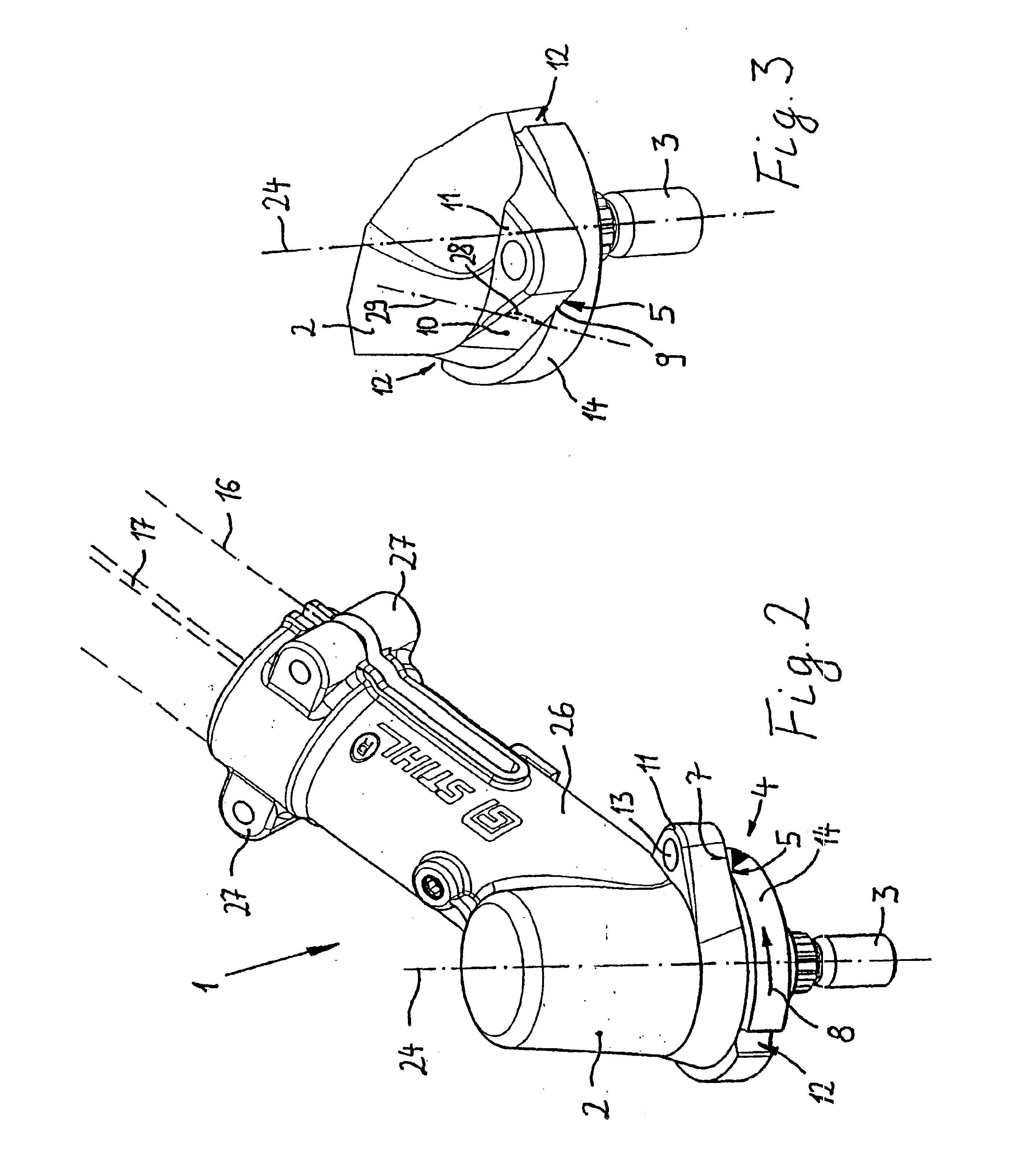 Tool head of a trimmer