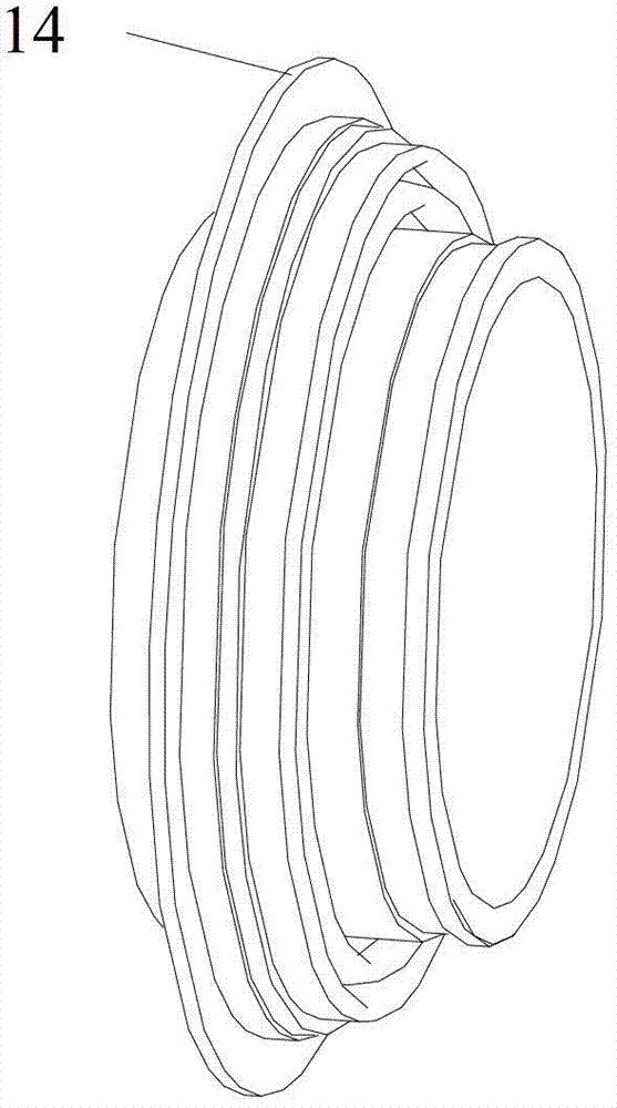 Output shaft sealing device