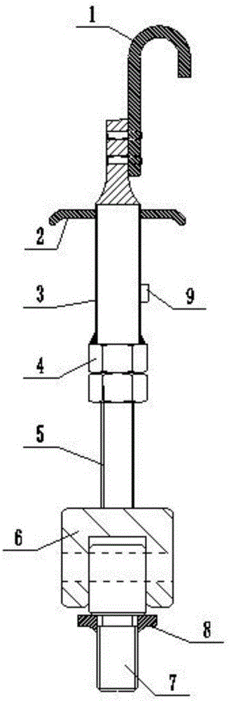 Special rack for surface anodic oxidation