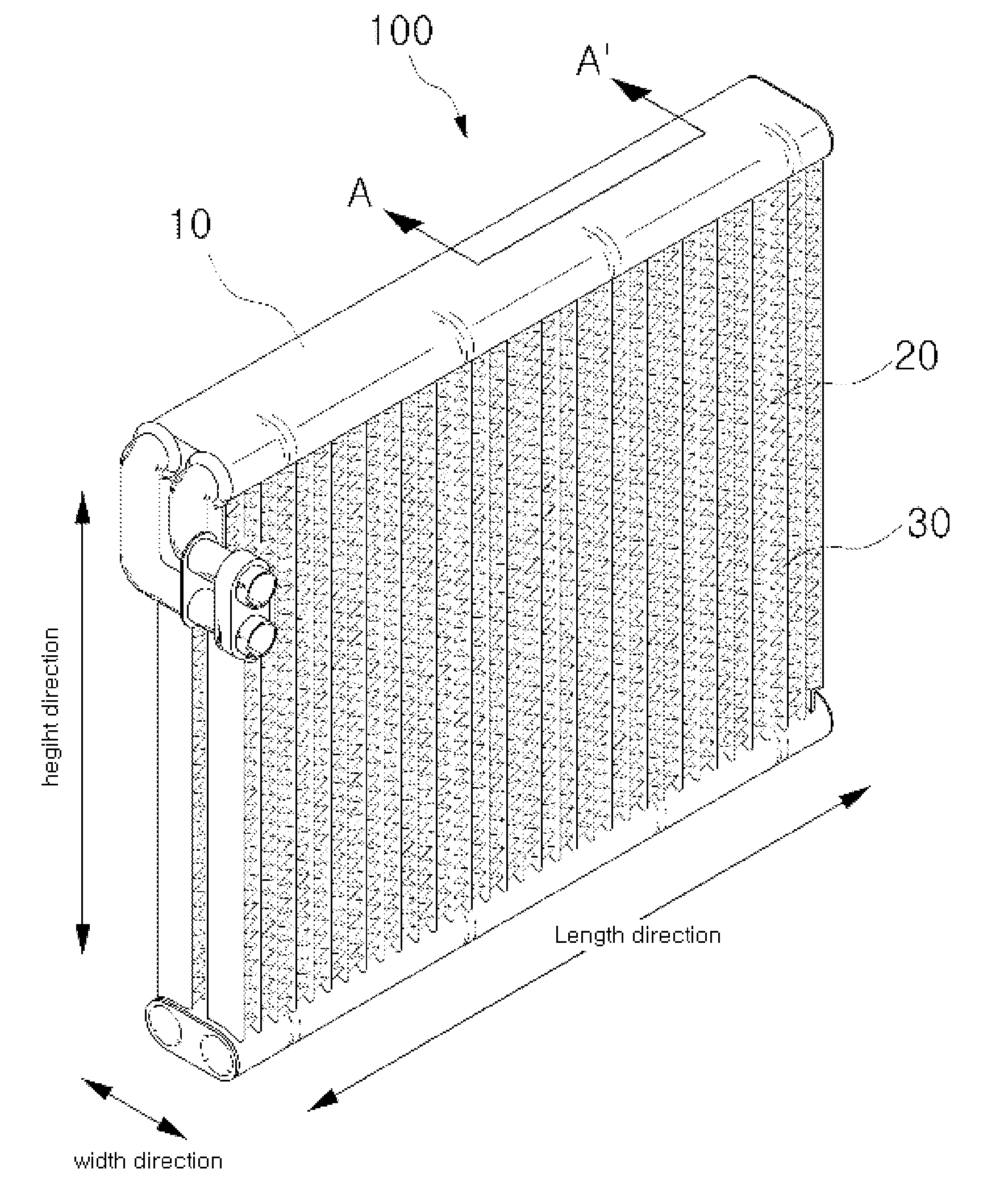 Vehicle air-conditioning system employing tube-fin-type evaporator using hfo 1234yf material refrigerant