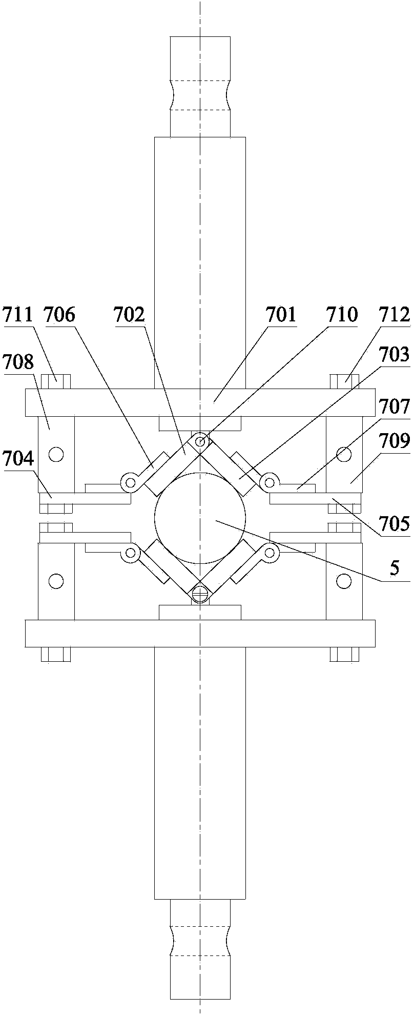 Real-time image observation and acquisition platform and method for microstructure of material with loads