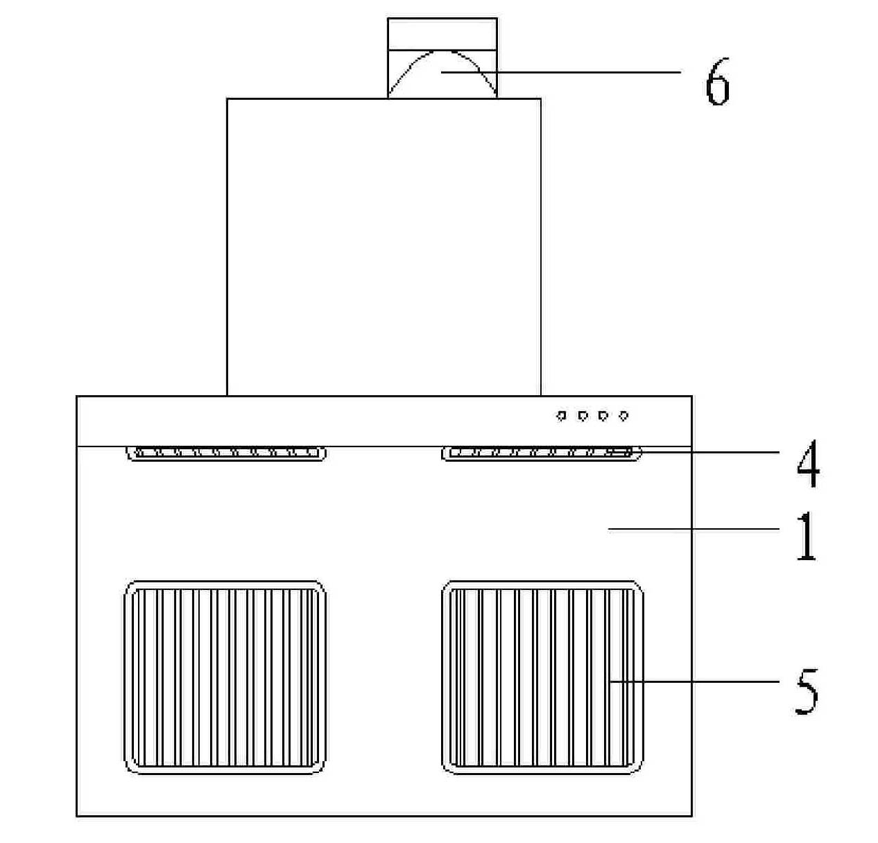 Side-absorption ventilator