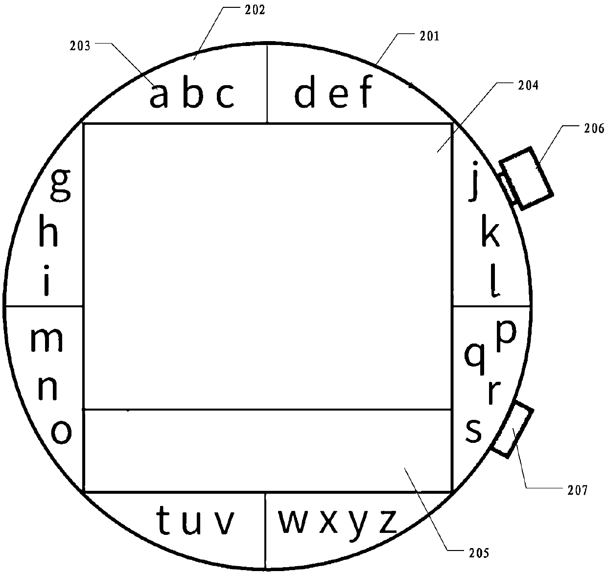 Smart watch and an input method thereof