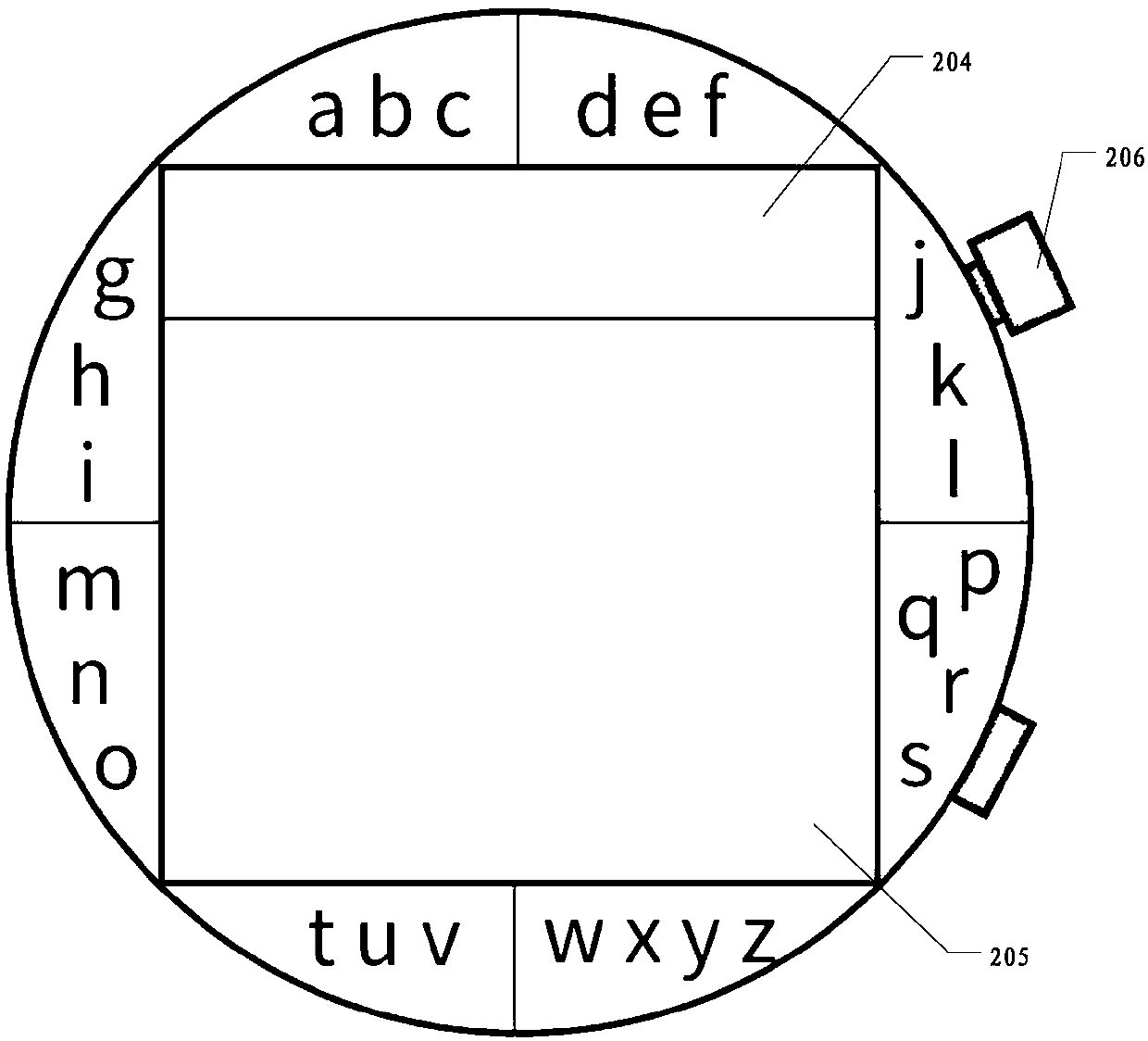 Smart watch and an input method thereof