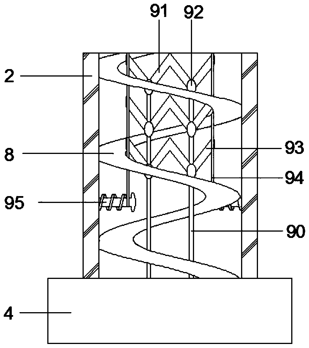 An energy-saving and safe vacuum coating machine