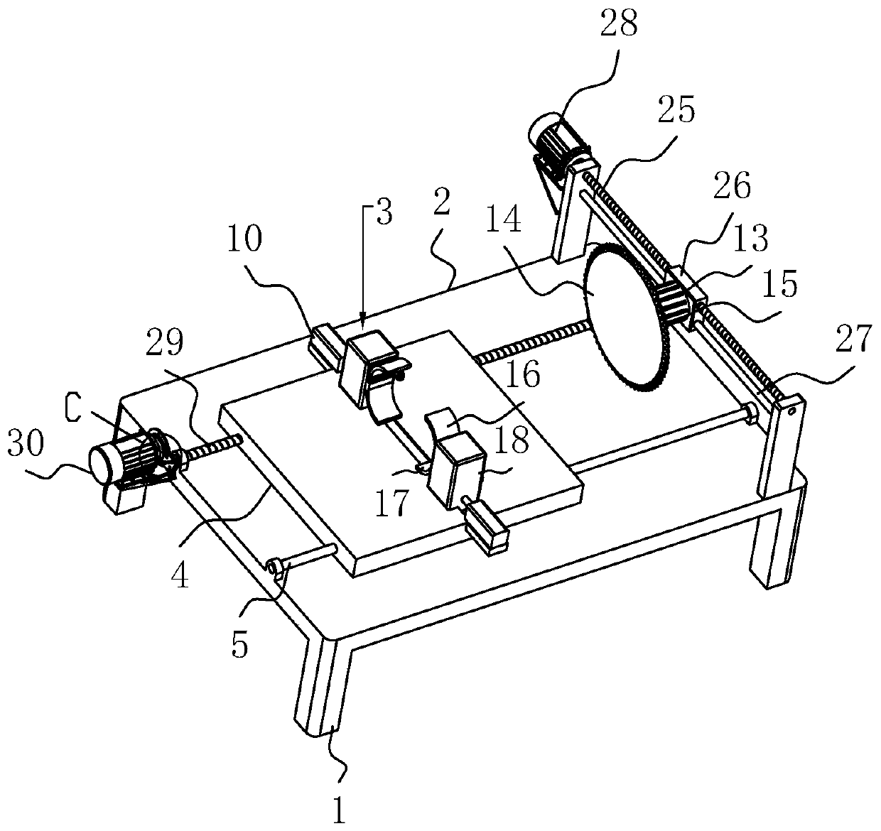 Polyvinyl chloride (PVC) pipe cutting device