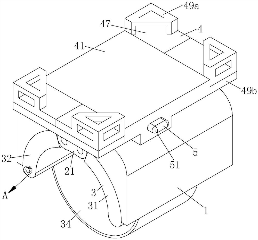 Angle-adjustable arm fixing support