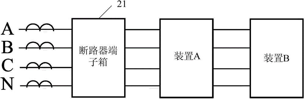 Current transformer secondary side open circuit anticipation device