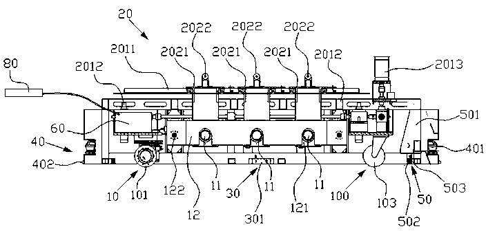 Homing guidance transportation robot