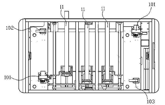 Homing guidance transportation robot