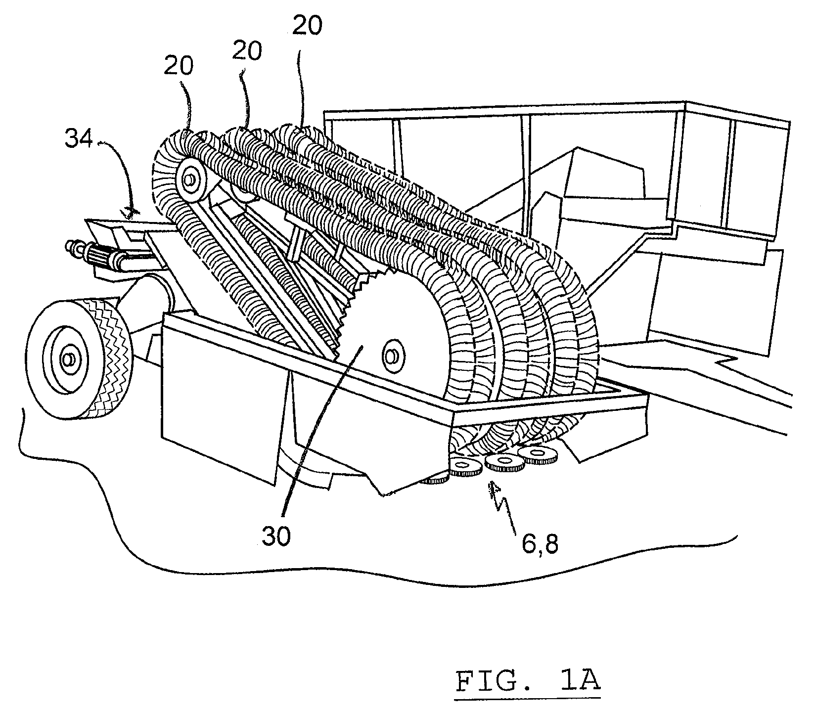 Brassica harvester