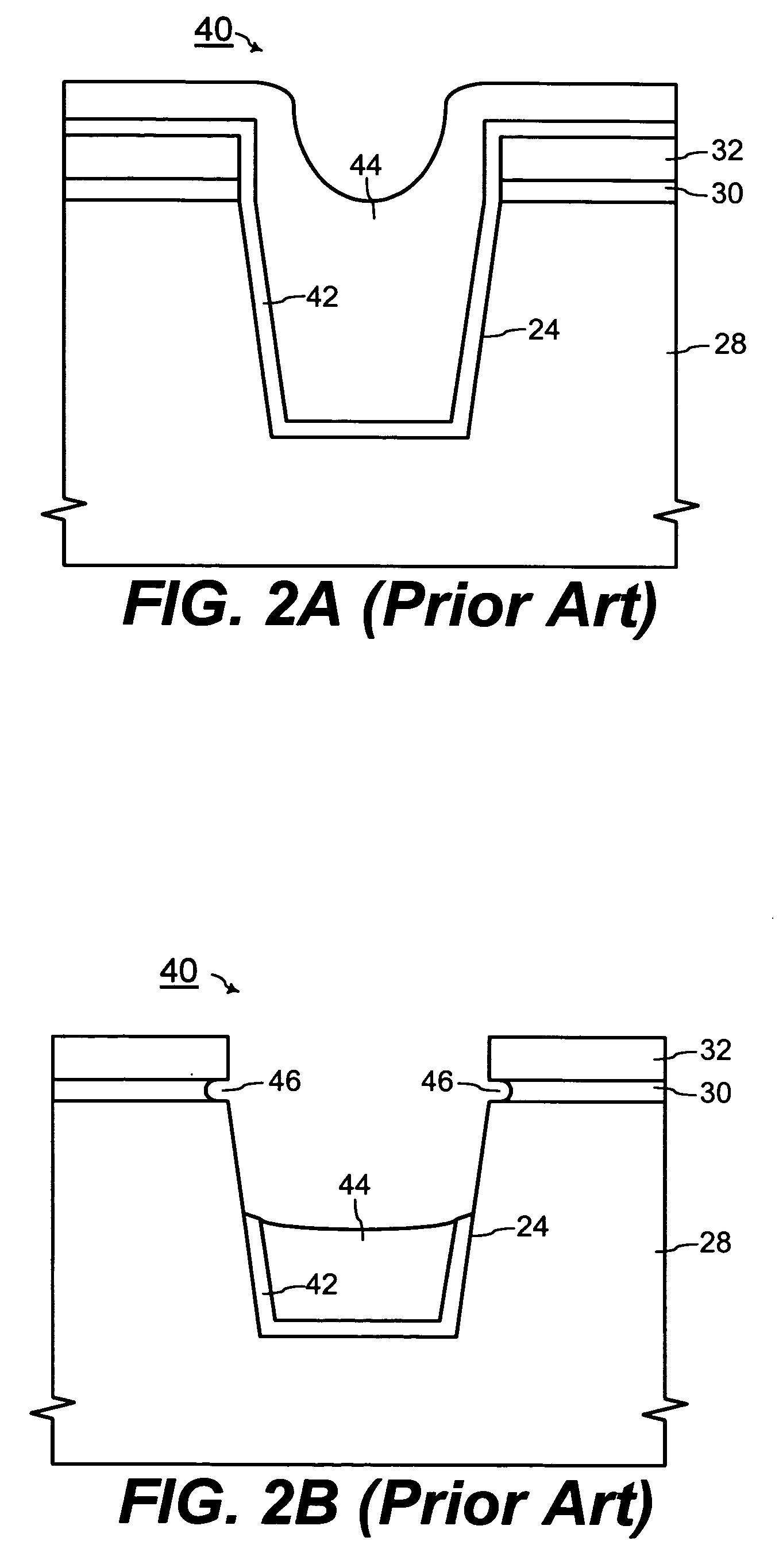 Shallow trench isolation structure with converted liner layer