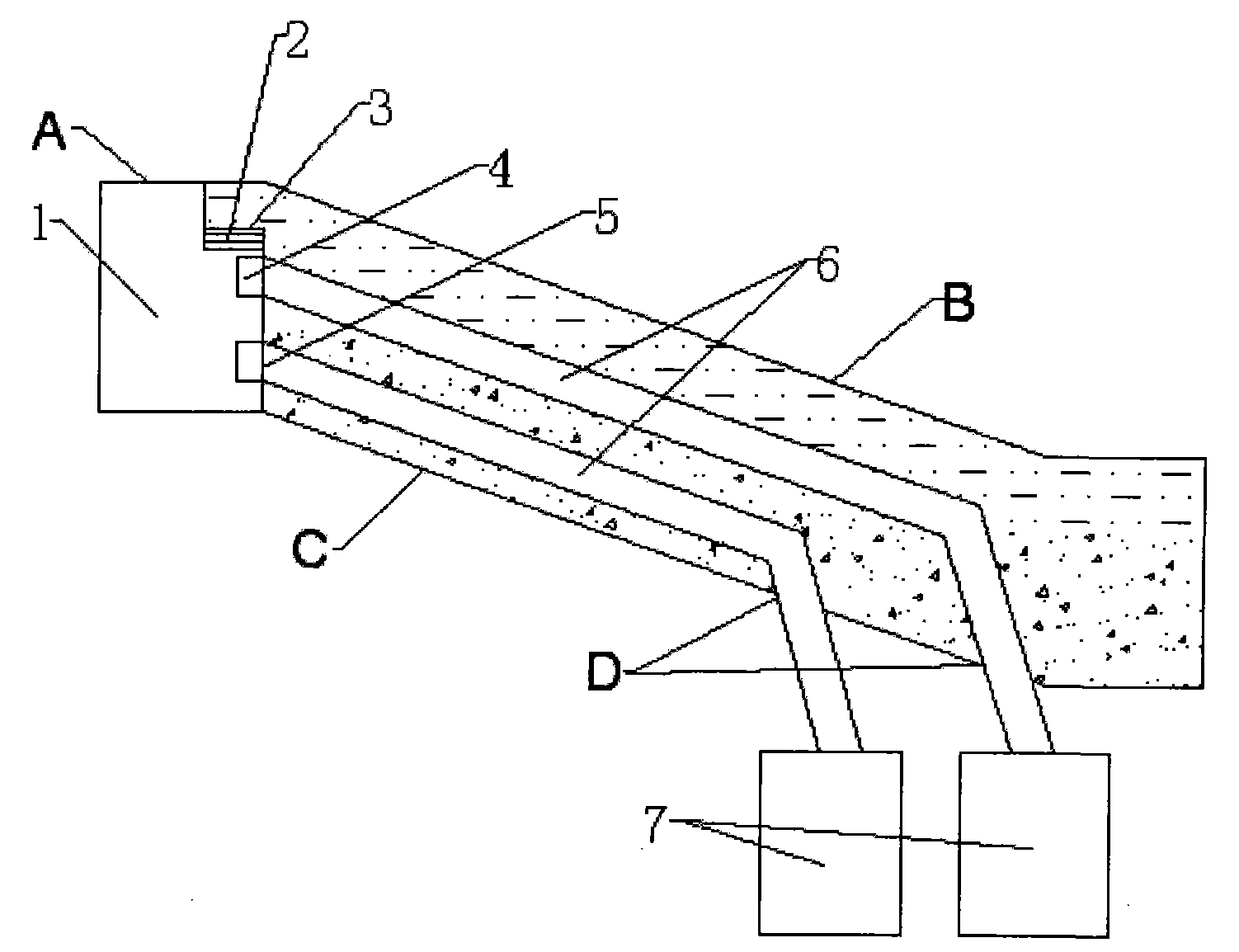 Tube bundle-type natural water diversion device and water diversion method for generating electricity