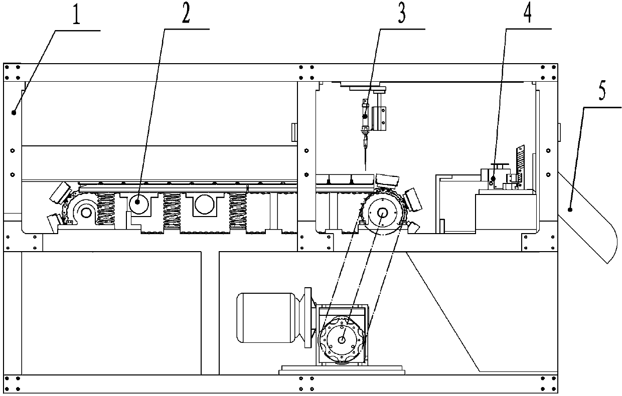 Full-automatic areca nut slicing machine