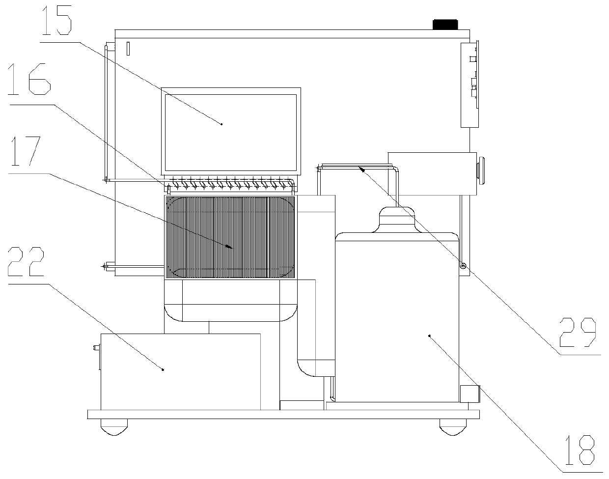 Portable outdoor air conditioner and refrigerator integrated machine